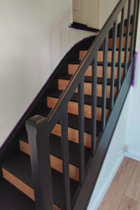 Mise en peinture d'escalier près de Lille
