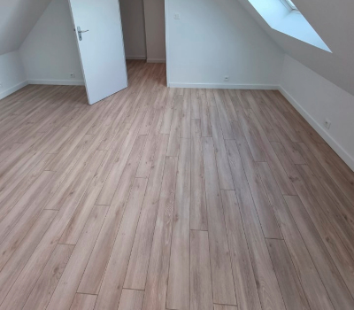 Pose de parquet massif près de Lille